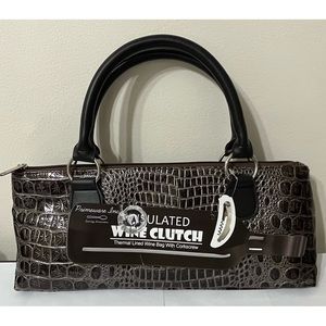 Primeware Insulated Wine Clutch - Holds one bottle of wine or champagne